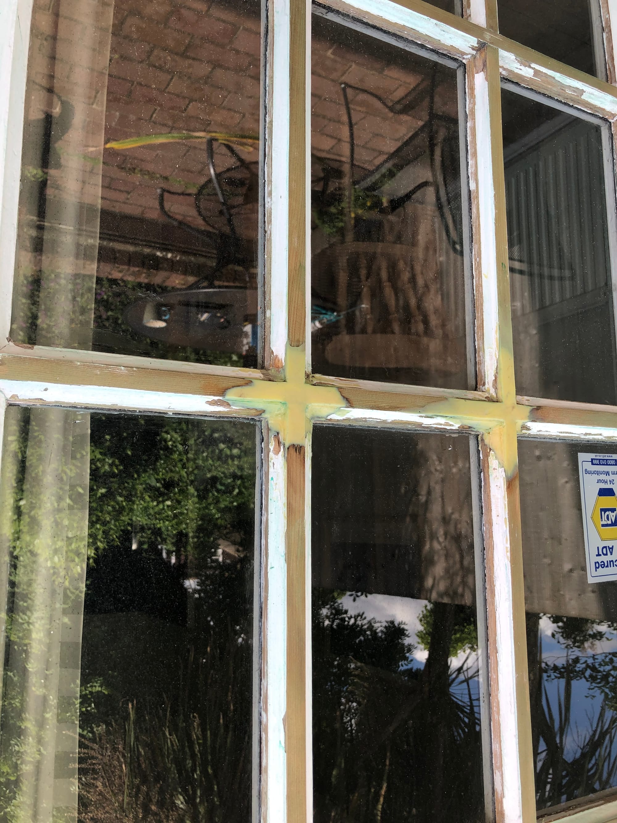 Restoration of French doors