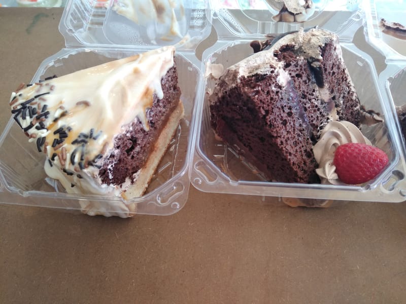 Rebanadas de chocolate y Moka