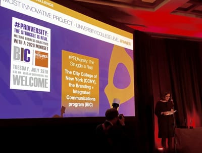 CCNY public relations diversity study wins 2018 Innovation Excellence Award
