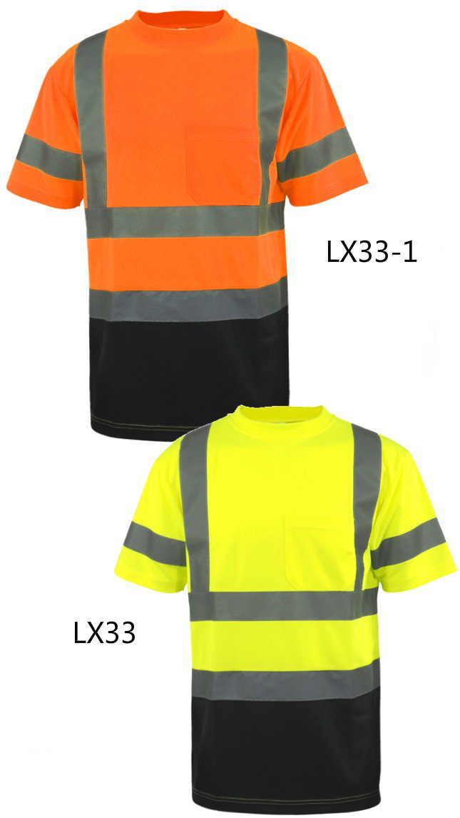 Radians ANSI Class 3 Reflective Long Sleeve Safety T-Shirt – Lime Green, Unisex