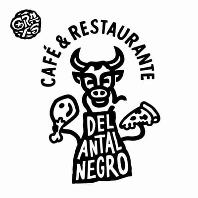 DELANTAL NEGRO