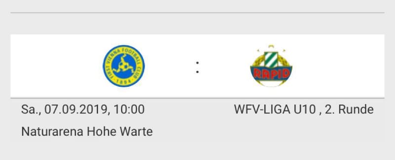 Первое выездное теоретическое занятие на матч команд Rapid Wien - First Vienna