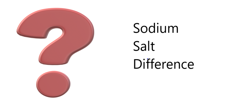 Is salt and sodium the same thing?