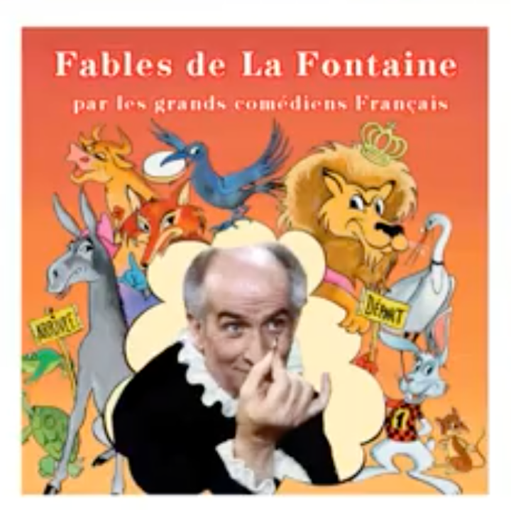 Louis de Funès et la Cigale et la fourmi