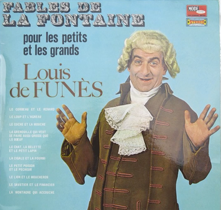 Louis de Funès : Le corbeau et le renard