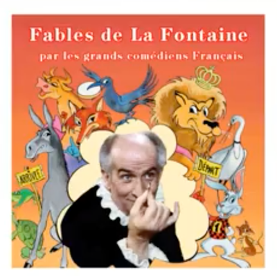 Louis de Funès et la Cigale et la fourmi
