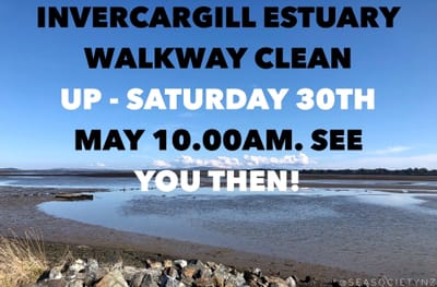 Invercargill Estuary Walkway Clean Up
