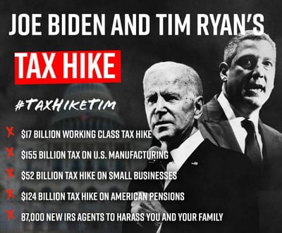 Tim Ryan is Lyin. Votes against the working folks again.