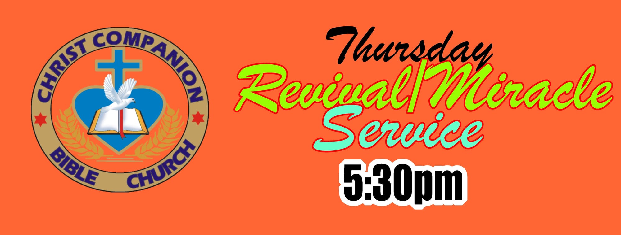 THURSDAY REVIVAL/MIRACLE 2020