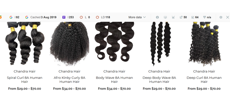 Grade 8A Human Hair | Grades of natural hair | Chandra hair