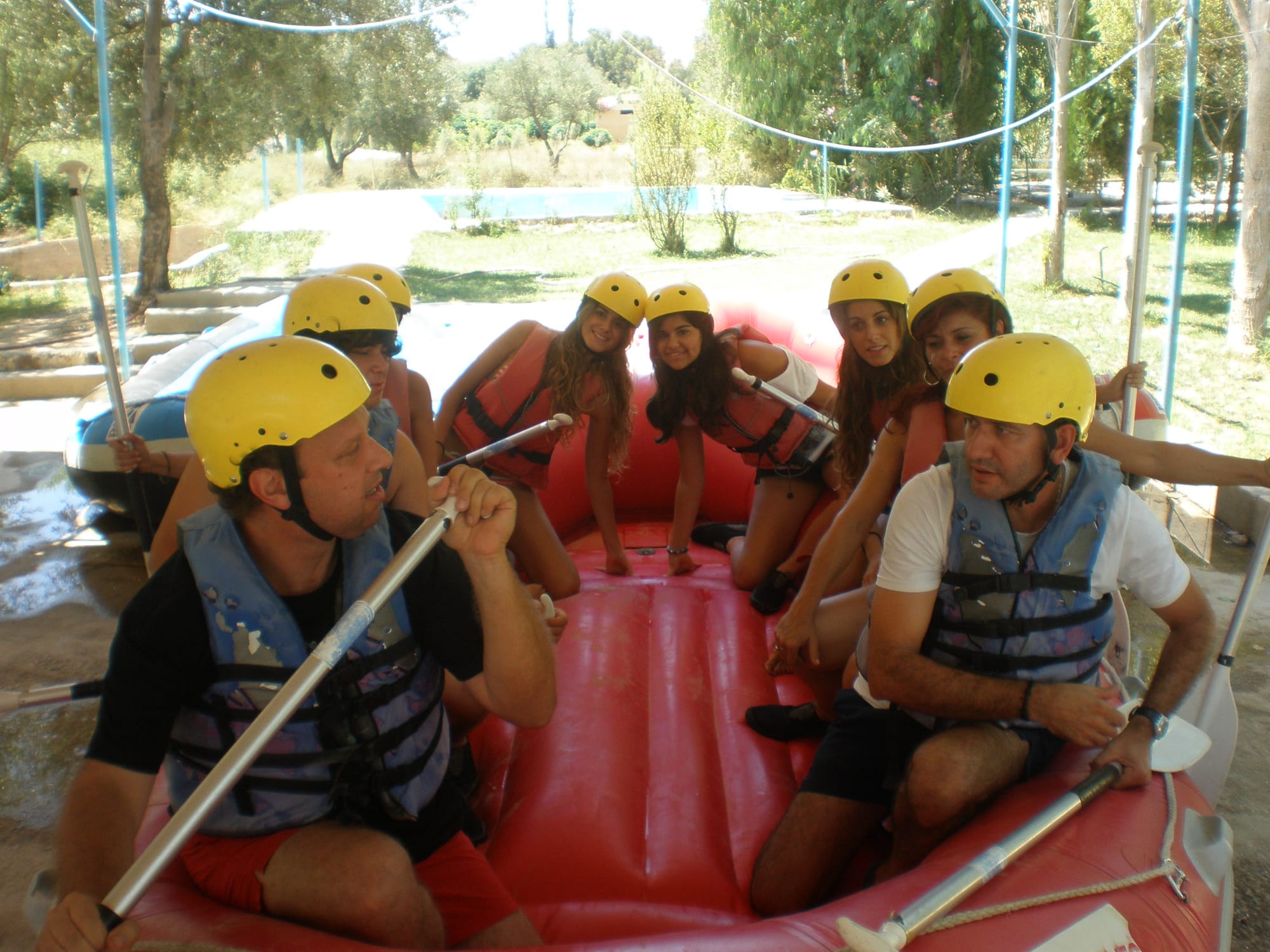 Une expérience forte....du rafting dans l’Oronte....la rivière têtu.
