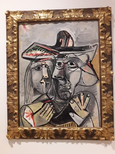 ¡¡¡QUE SUERTE!!! Admirar el poder de los trazos de Picasso en el magnífico escenario del museo Sursock. Hasta el 6 de enero ... no se lo puede perder