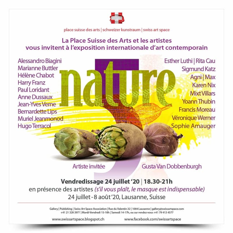 Exposition à la galerie Swiss Art Space de Lausanne