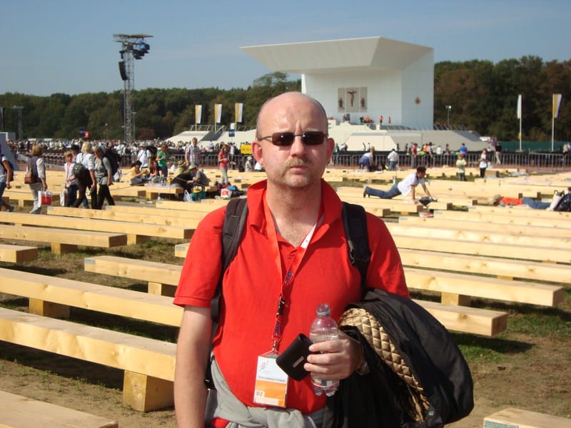 Toni Schlack die Baustelle am Server