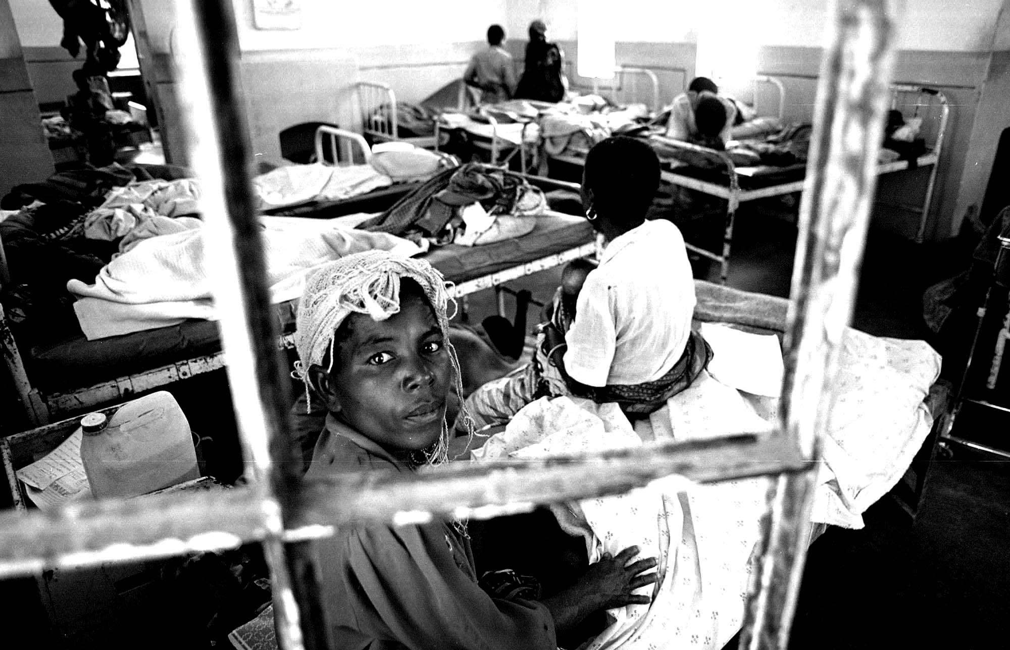 Famine, Malawi, 2002.
