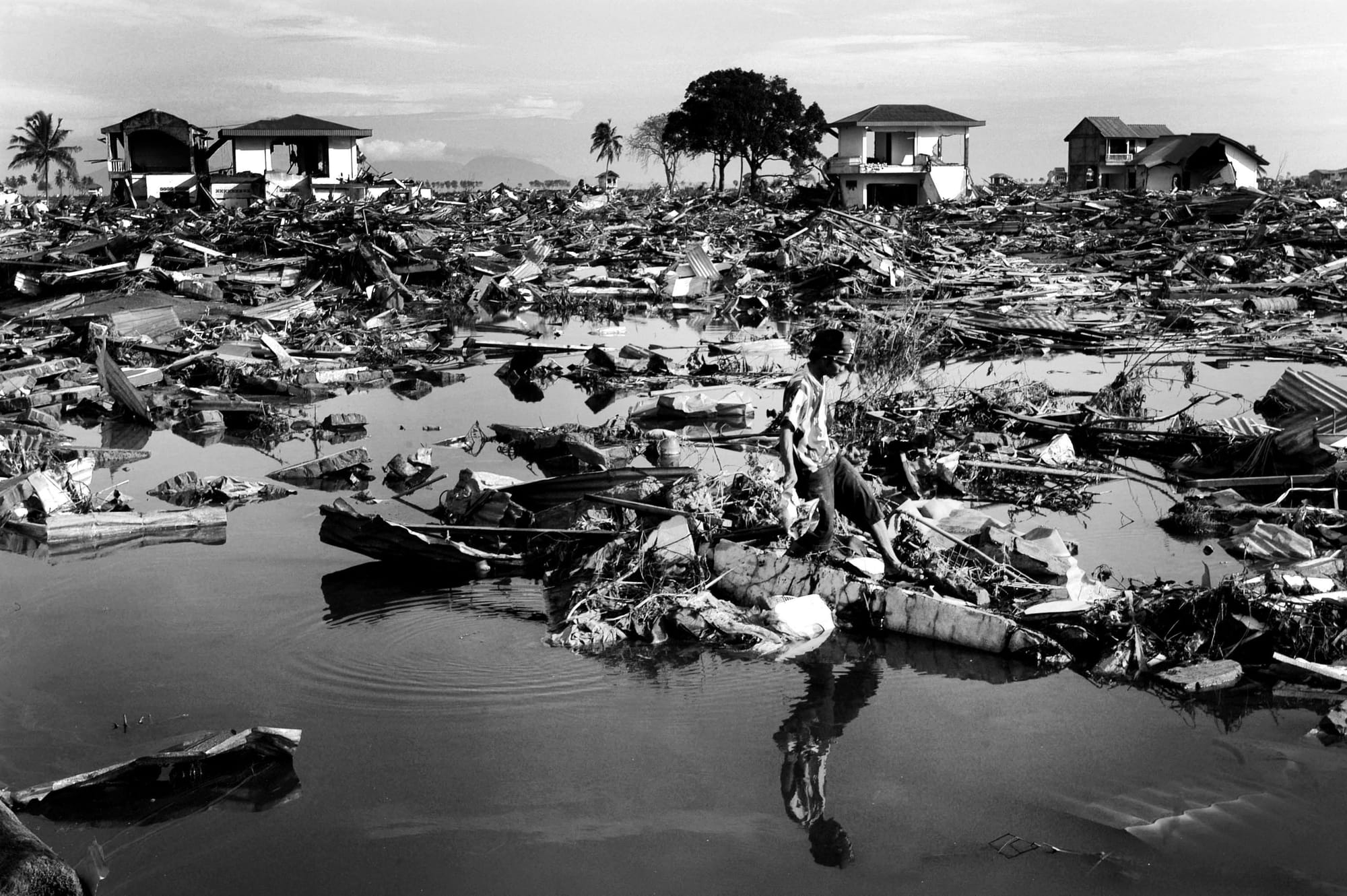 Tsunami, Indonesia, 2005.