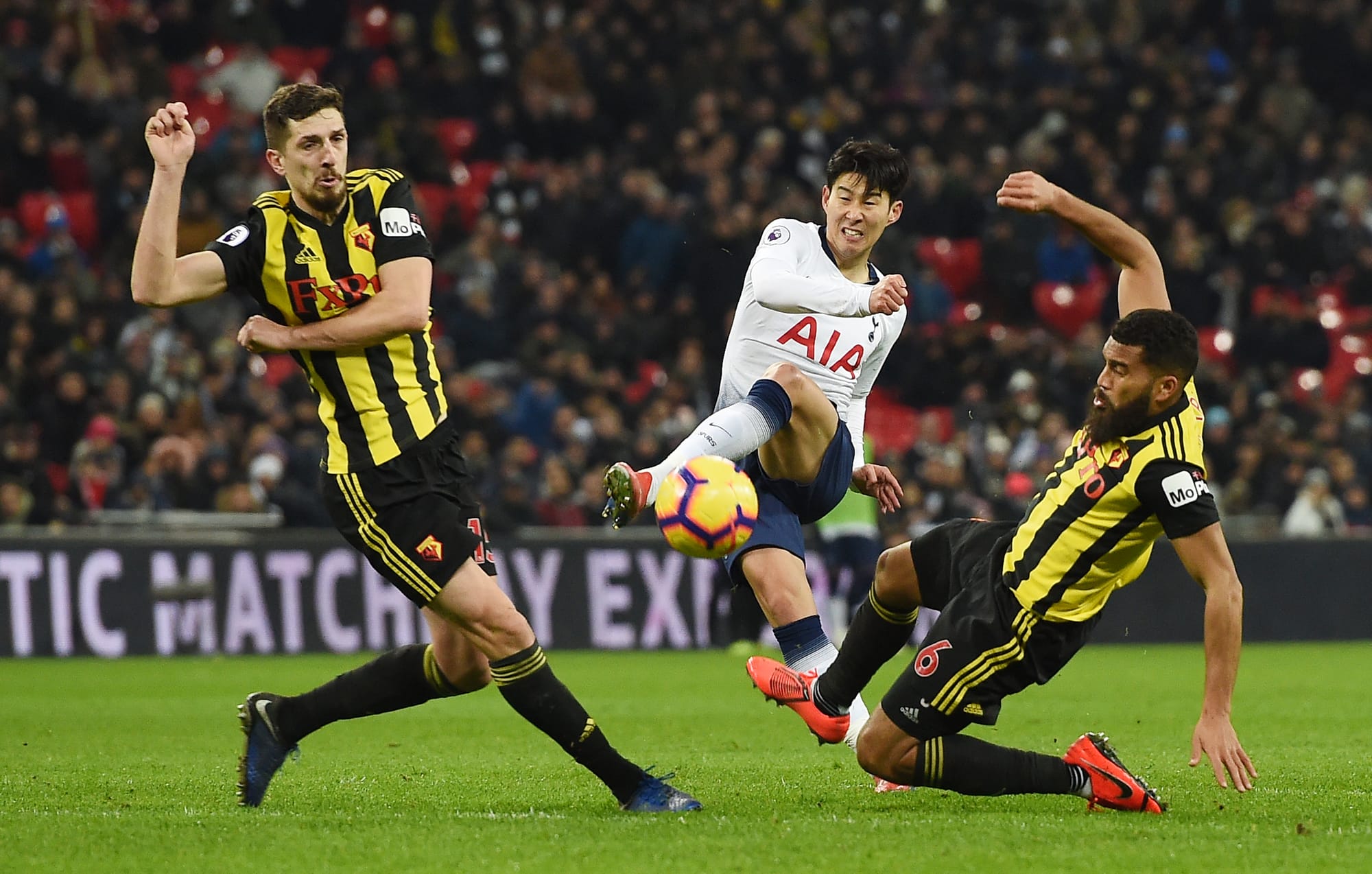 Premier League soccer, London, 2017.