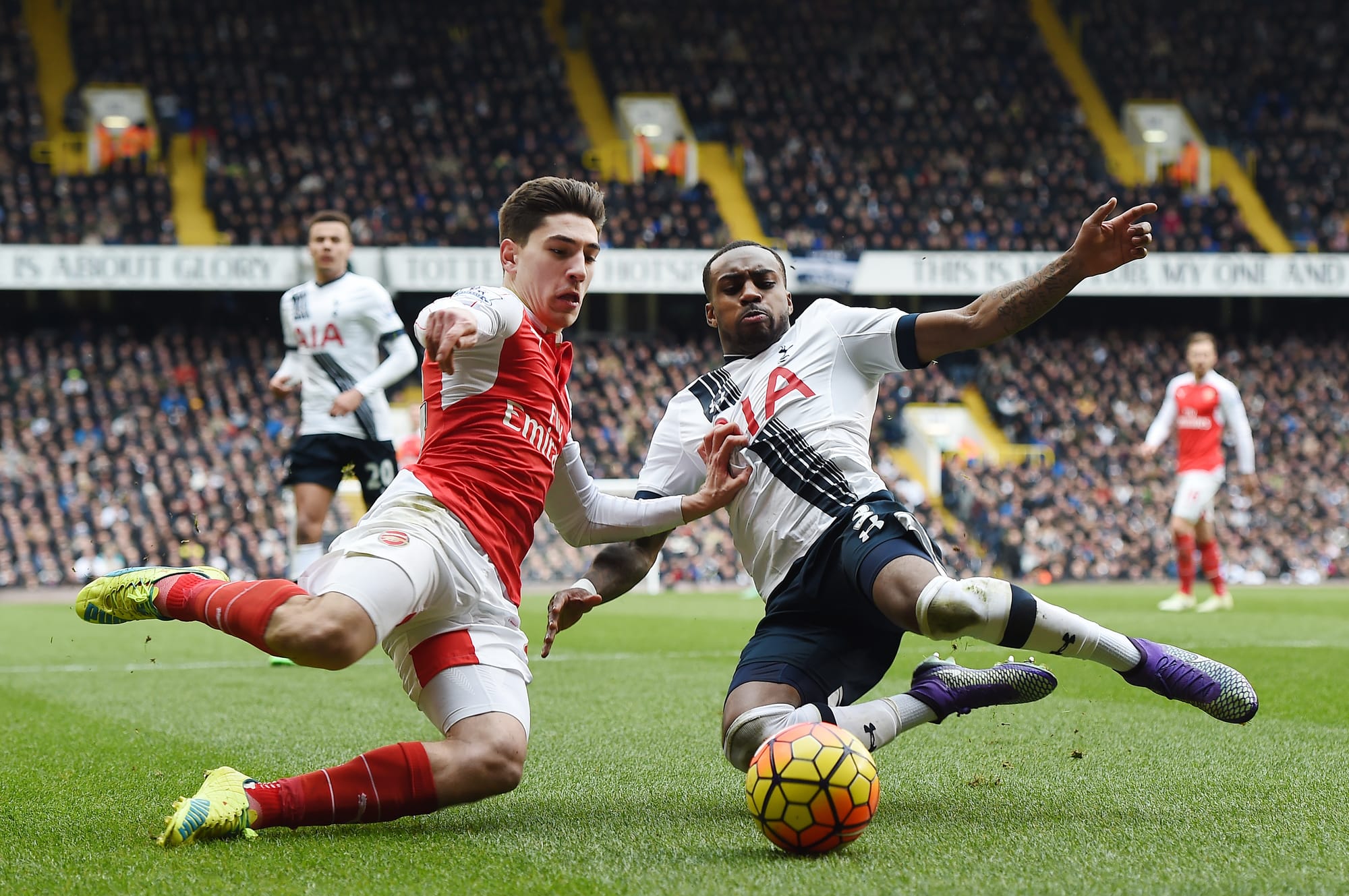 Premier League soccer, London, 2013.