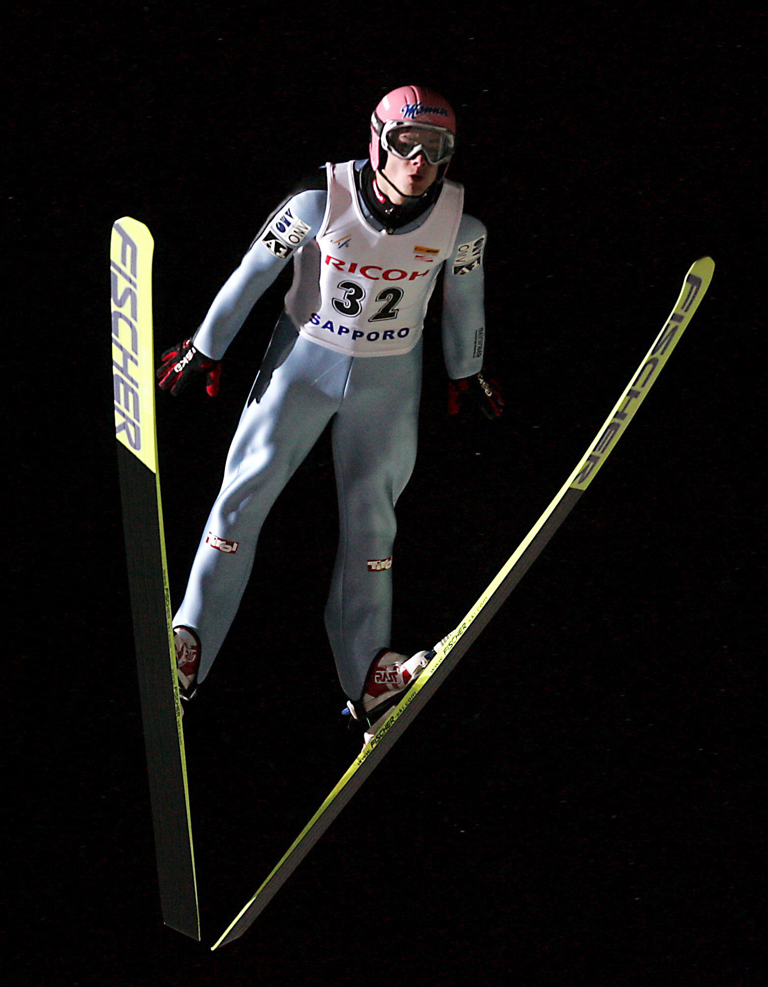 World Cup ski-jumping, Sapporo, Japan, 2006.