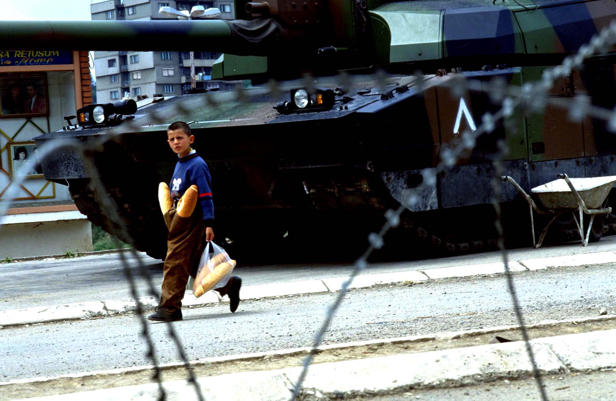 Mitrovitza, Kosovo, 1999.