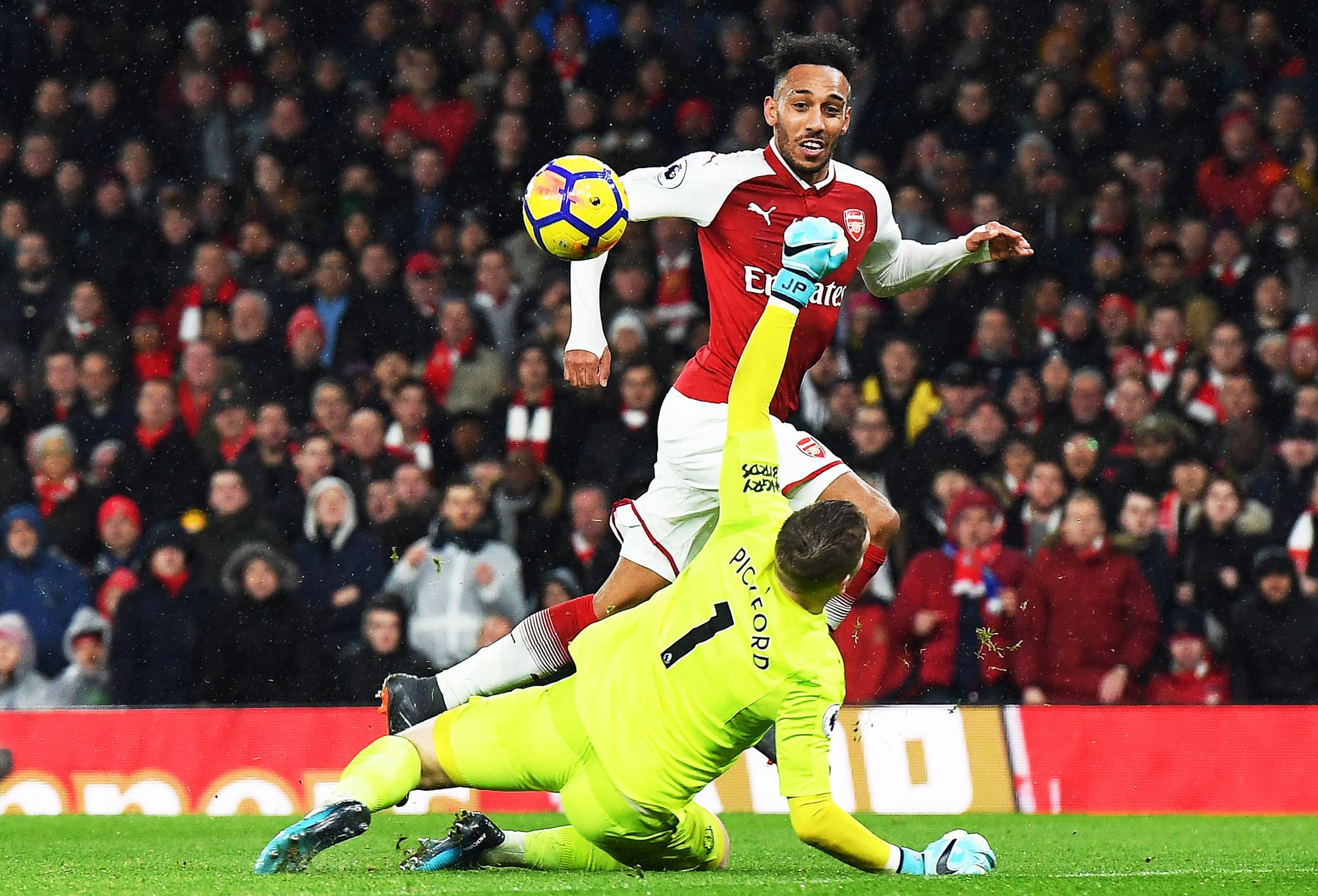 Premier League soccer, London, 2018.