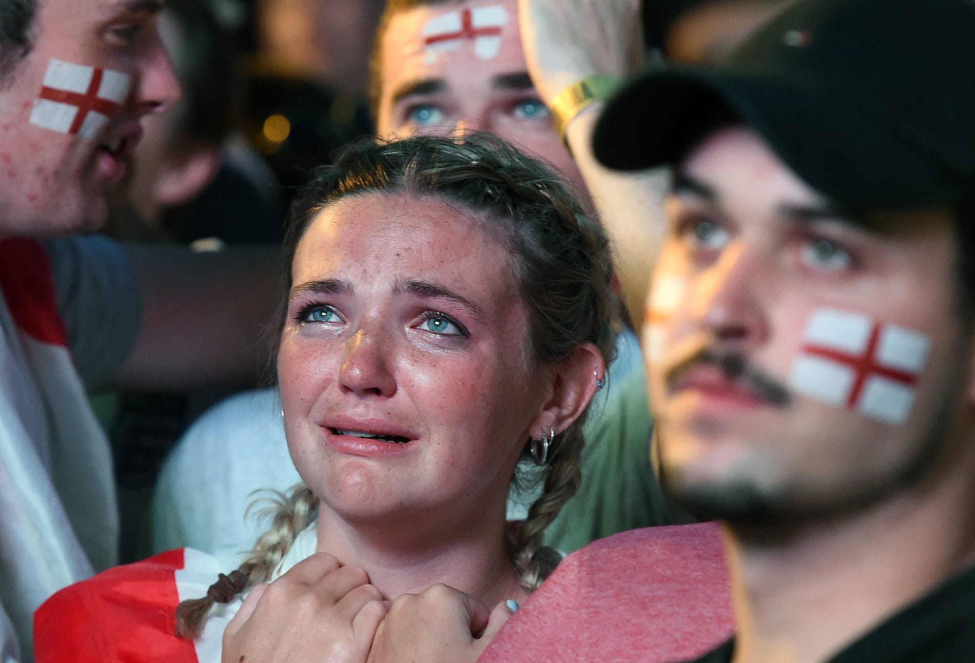 England World Cup fans, London, 2018.