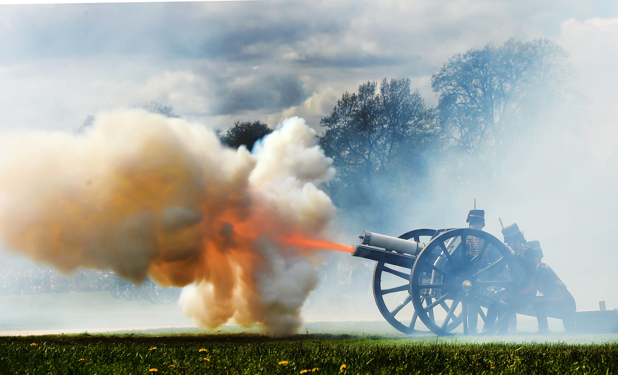 Royal Gun Salute, London 2009