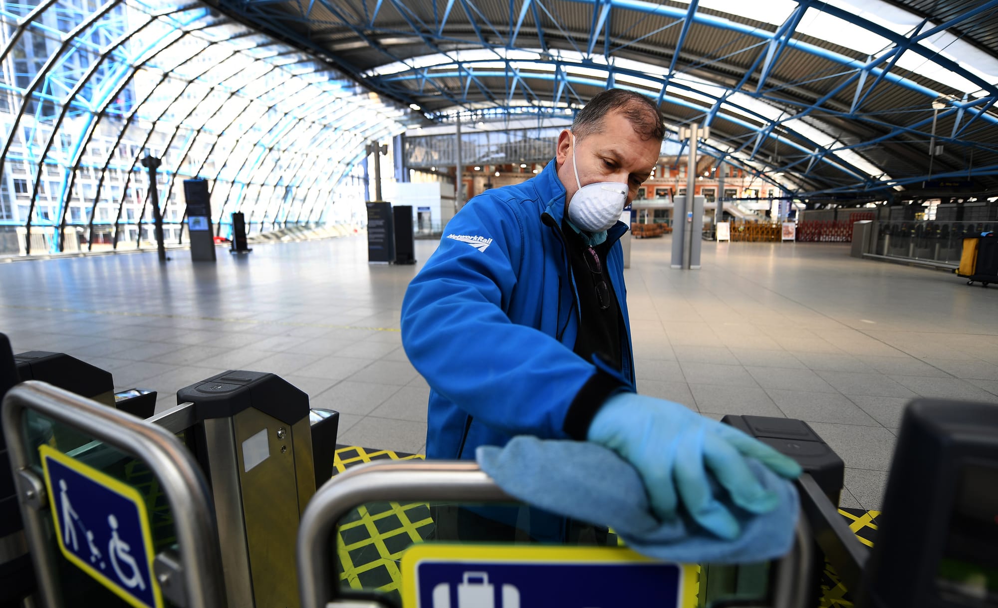 Coronavirus outbreak, London 2020.