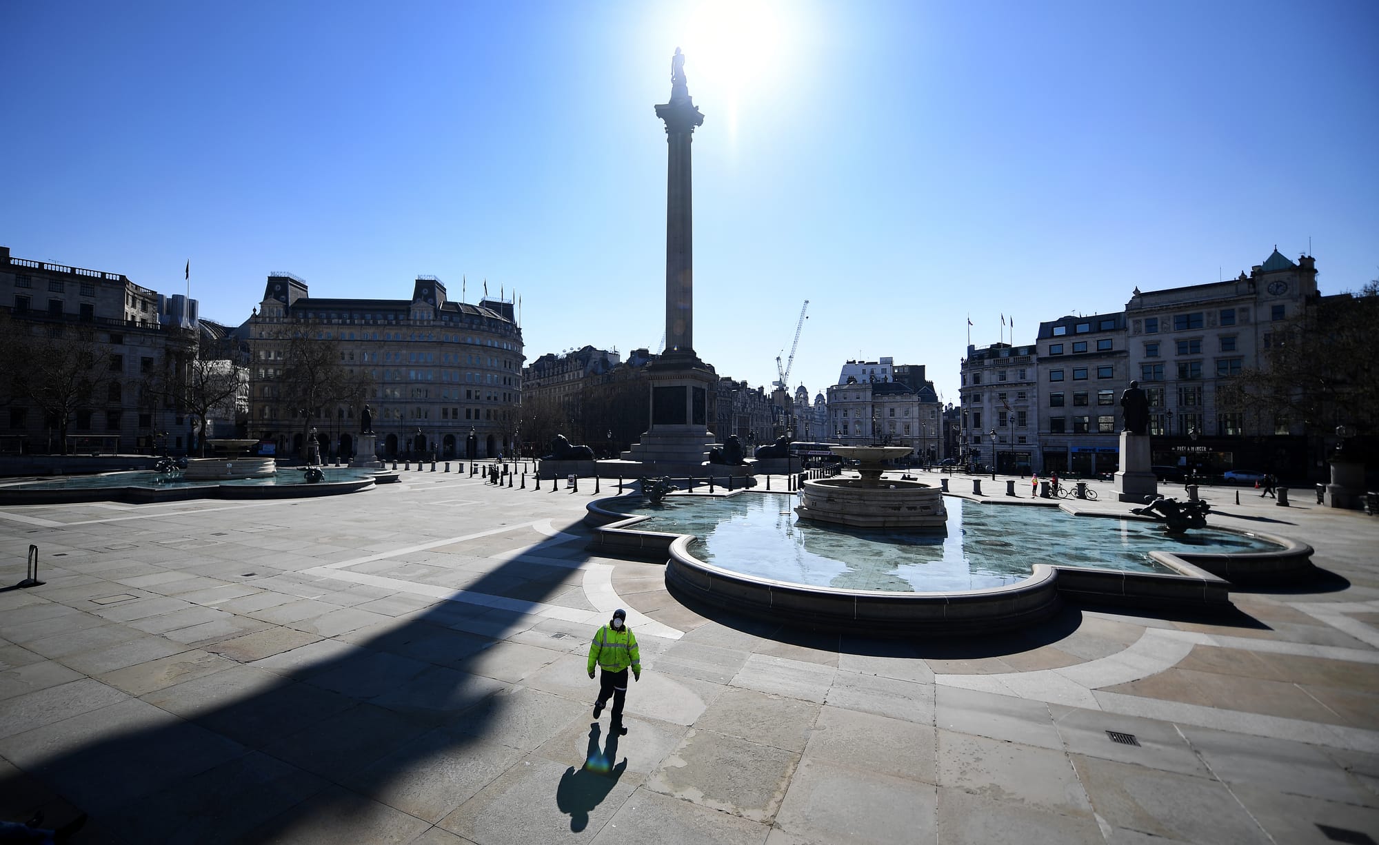 Coronavirus outbreak, London 2020.