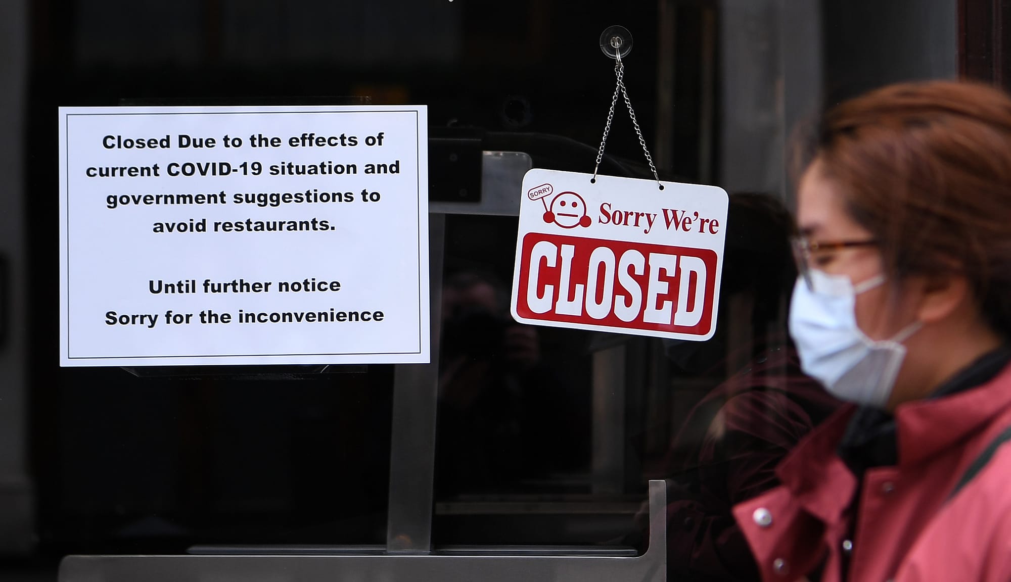 Coronavirus outbreak, London 2020.