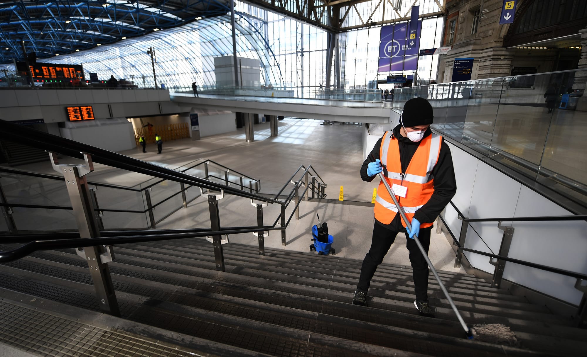 Coronavirus outbreak, London 2020.