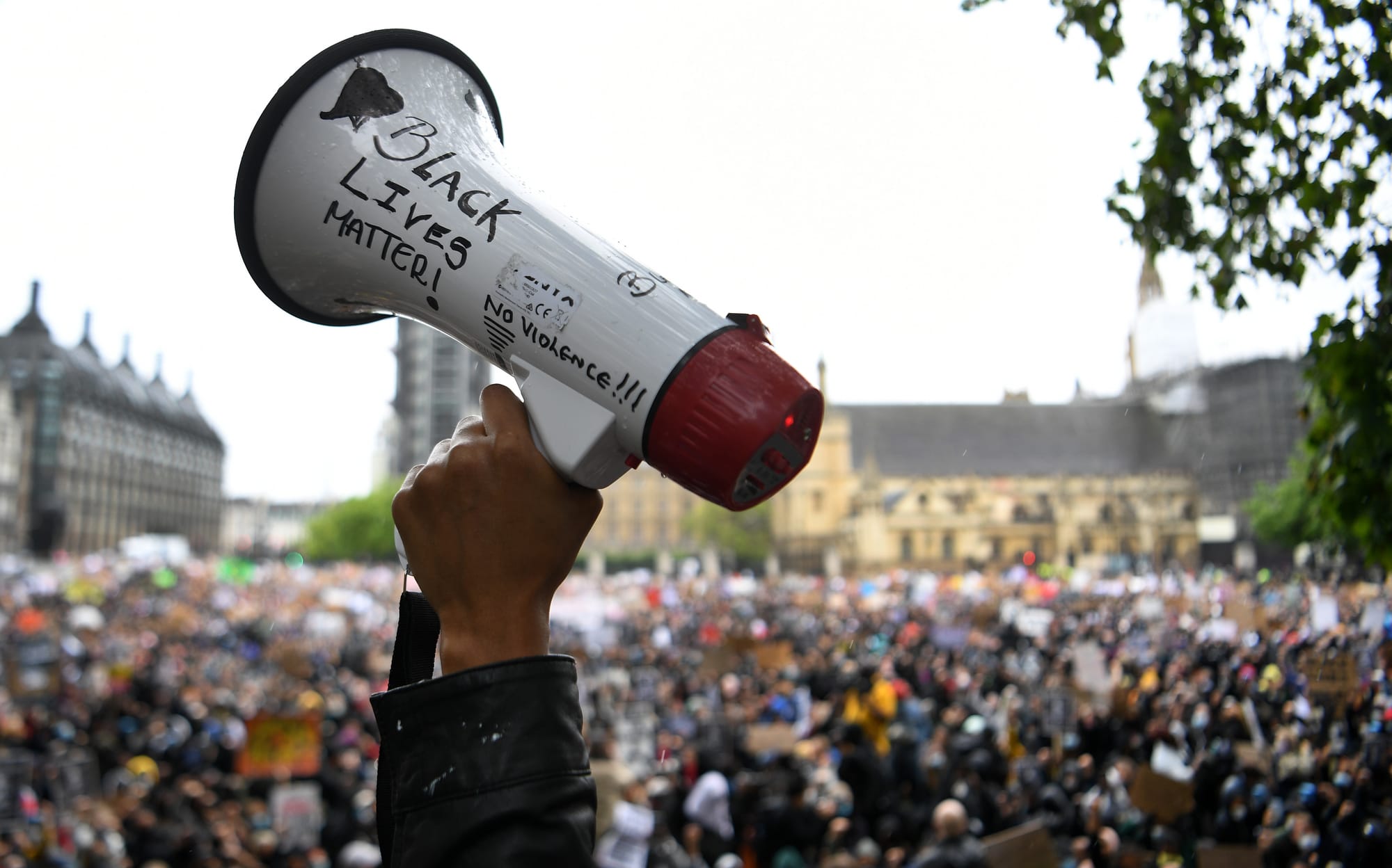 Black Lives Matter protests, London 2020.