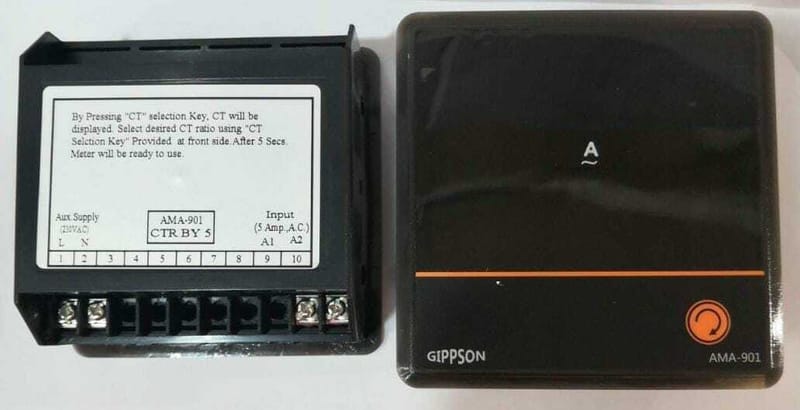 DIGITAL AMMETER 92x92 SQ MM