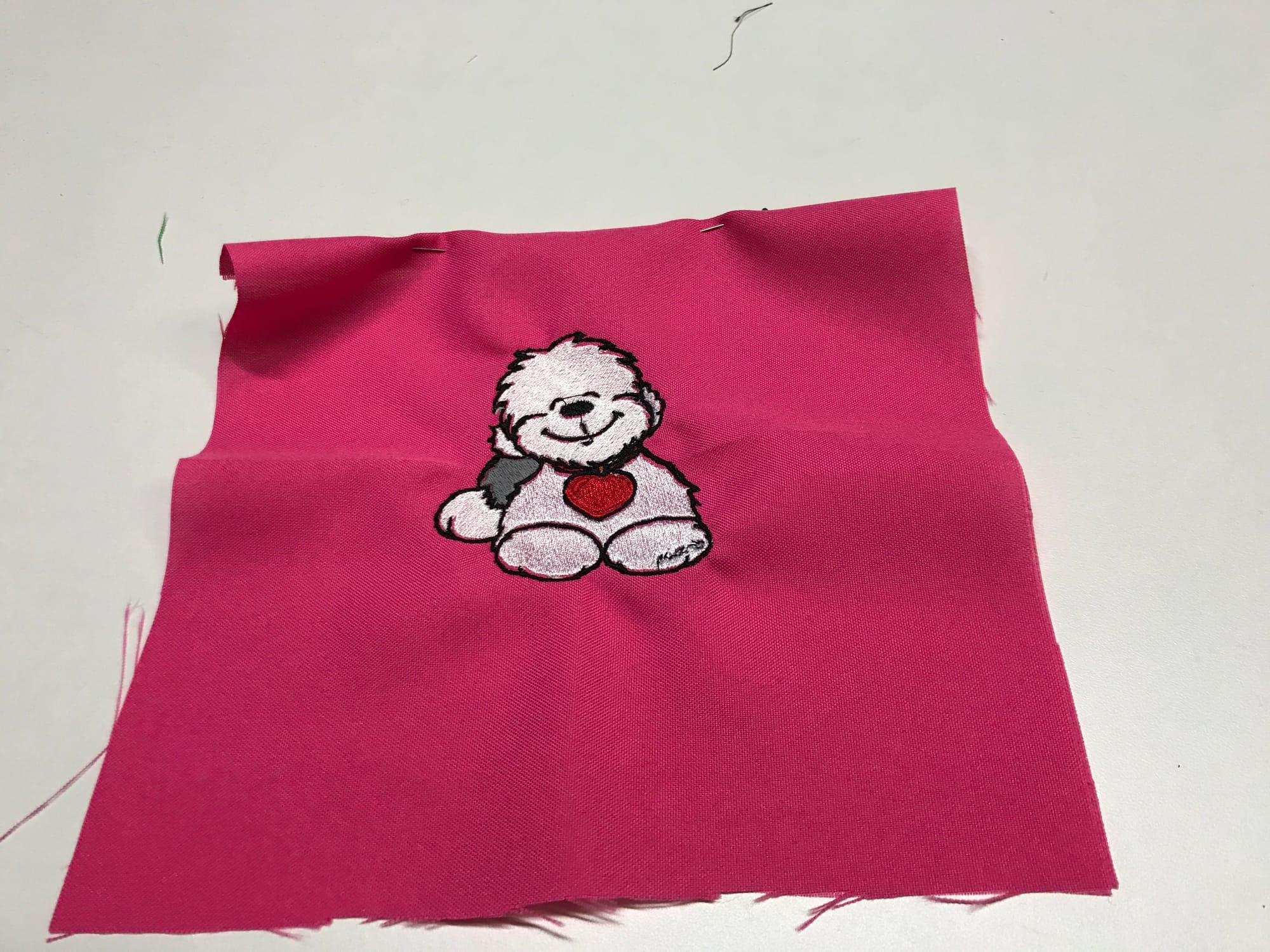 Pink mask
