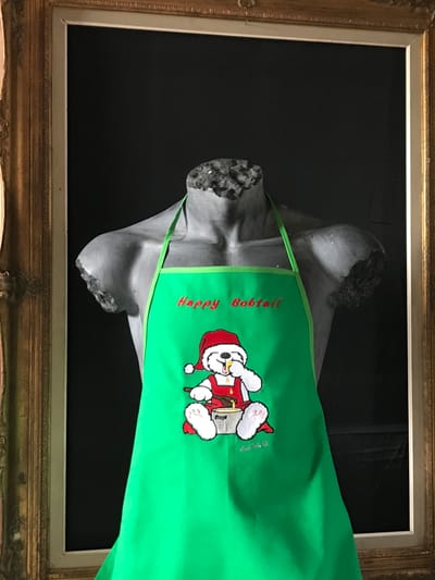 Happy Bobtail Apron