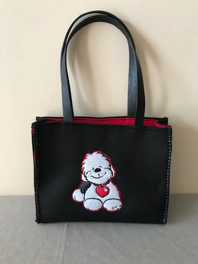 Little black handbag