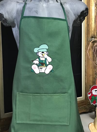 Dark Green Apron