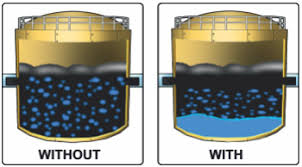 How to avoid excessive water amount at crude oil cargo?