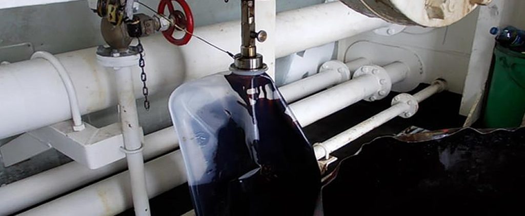 The procedure of sampling of fuel oil during bunkering