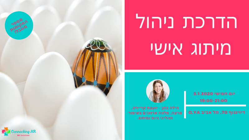 הדרכת ניהול מיתוג אישי