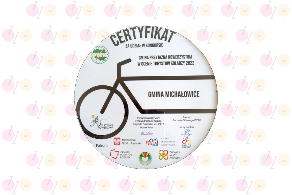 The Michałowice commune was recognized in the Cyclist-Friendly Commune competition