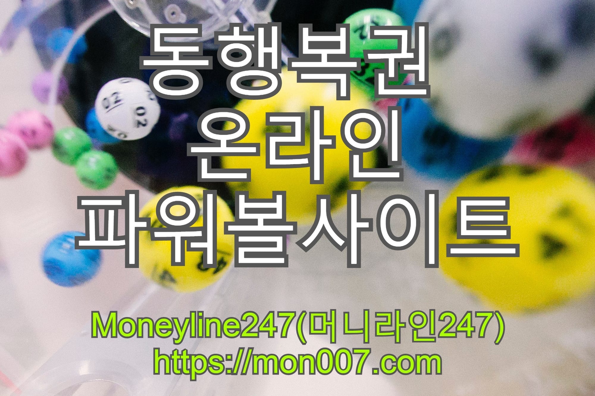 동행복권 파워볼 전용 온라인 사이트 추천 liuchaodu.com