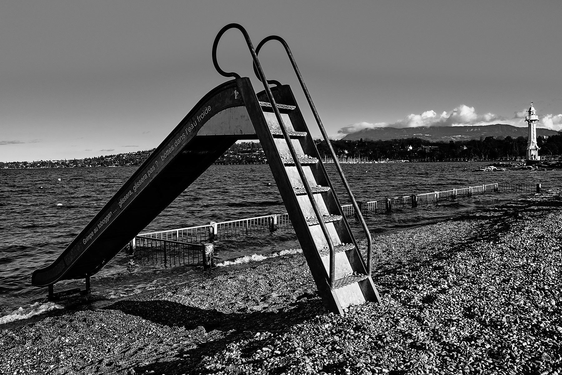 Suisse, Genève, bord du lac Léman