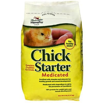 Manna Pro Medicated Chick Starter Crumbles
