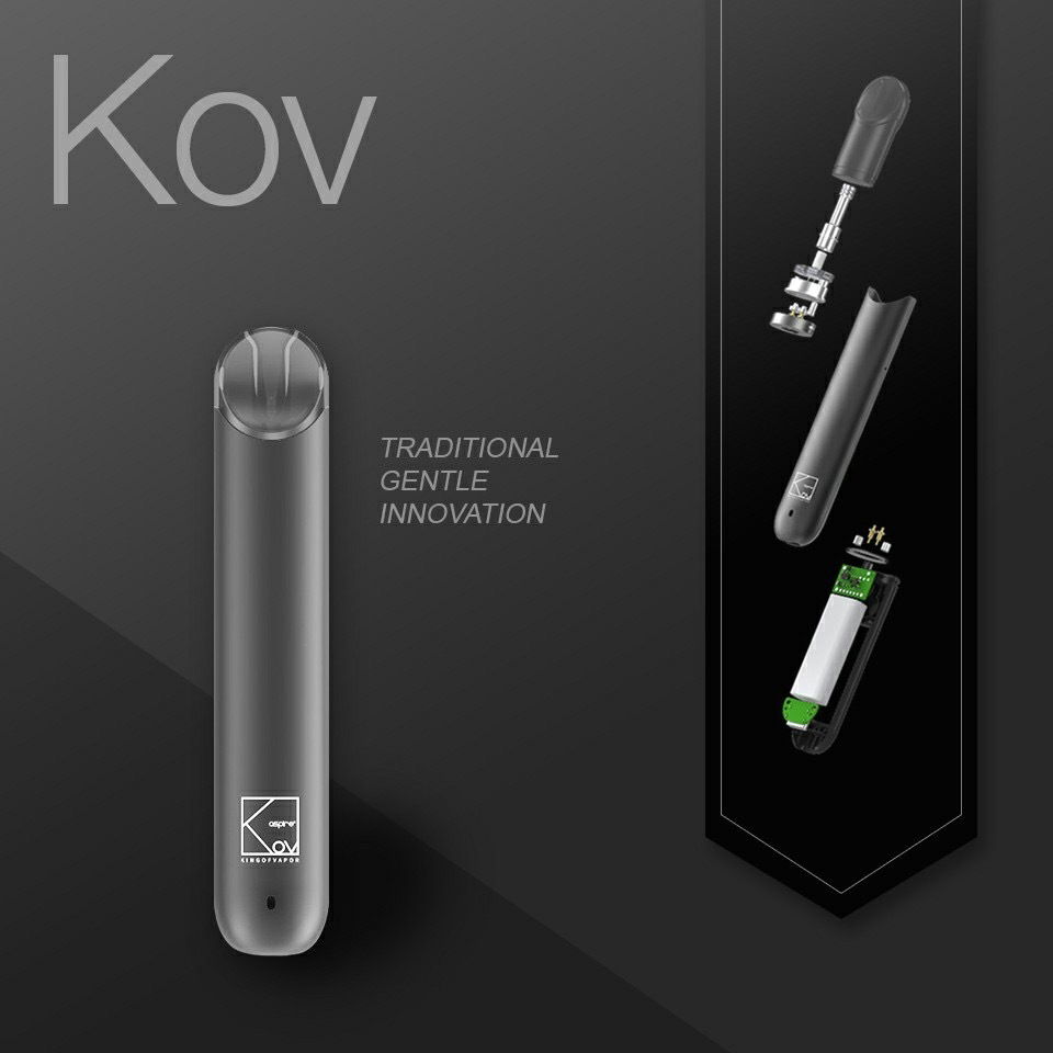 "KING OF VAPOR . KOV."