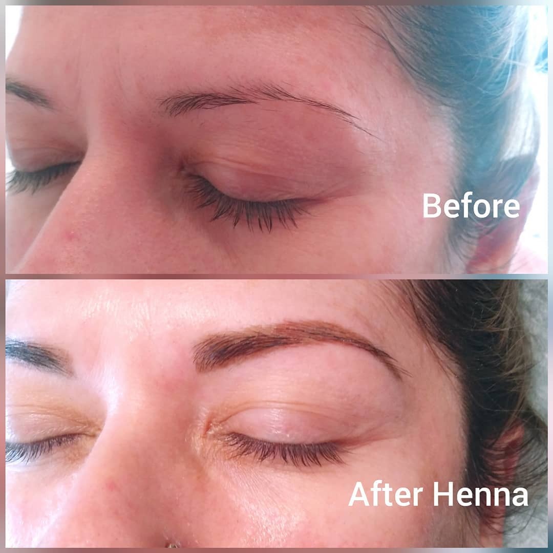 Henna brow