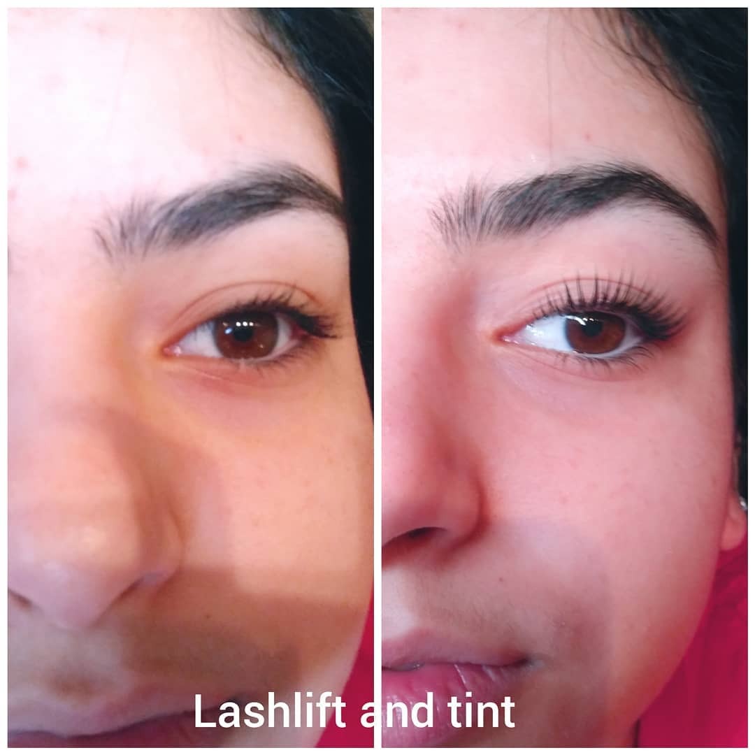 Lashlift and tint