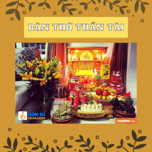 Lập Bàn Thờ Thần Tài
