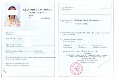 Dịch vụ làm giấy phép lao động tại TPHCM uy tín nhất