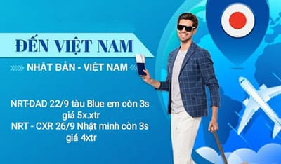 Ve may bay tu Nhat Ban ve Viet Nam